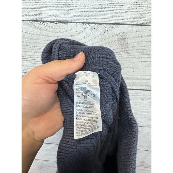 Old Navy Plus Size So Soft Blue Knit Lounge Pants Size 3X - Picture 8 of 8